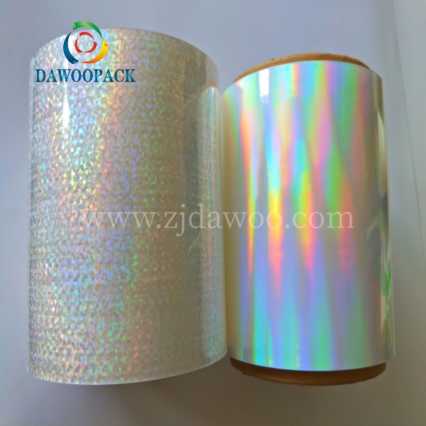 Metalized ZNS holographic film