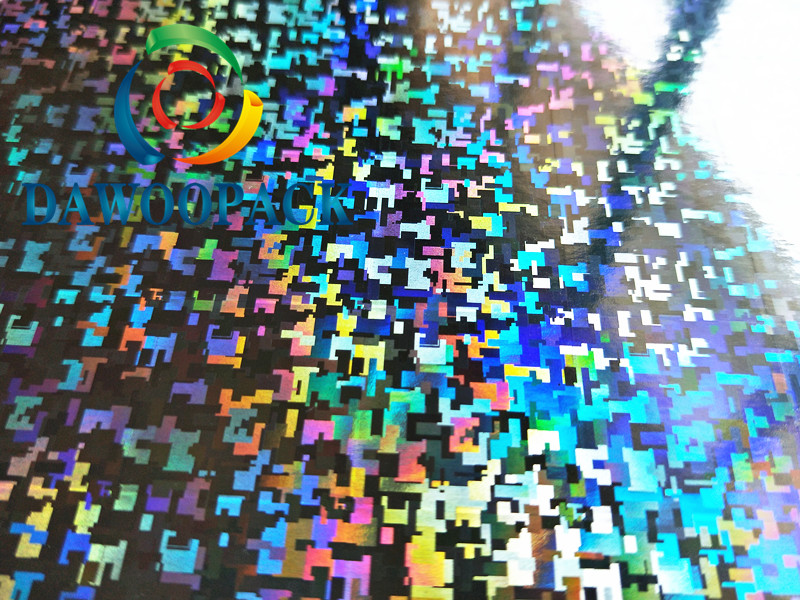 PET PVC holographic foil