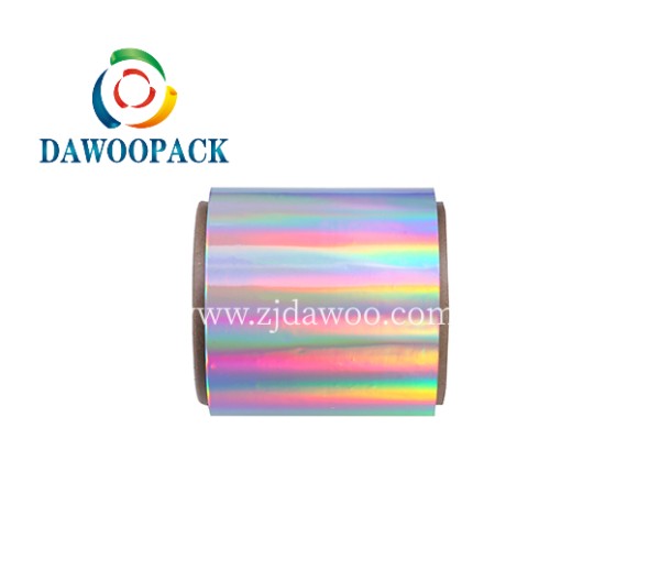 Shimless rainbow pet holographic film.jpg